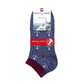 Regatta Crew 3prs Men's Ankle Socks - Anchor | Cotton Elastane | RMS237997AS1